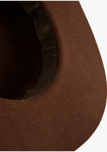 Bant Detaylı Fötr Şapka fırsatları