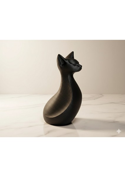 Soyut Kedi Figürü - 16 cm 3D Baskı fiyatları