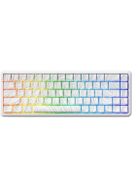 AK680 Max Manyetik Switch Kablolu Klavye 8000Hz 0.125MS %68 Rgb Aydınlatma Mekanik Klavye modelleri