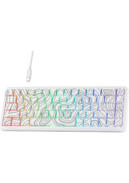 AK680 Max Manyetik Switch Kablolu Klavye 8000Hz 0.125MS %68 Rgb Aydınlatma Mekanik Klavye fırsatları