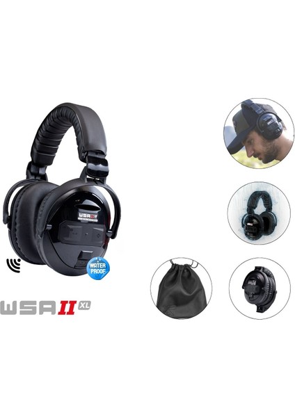 Xp Deus 2 Dedektör (Ana Ünite, WSA2XL Kablosuz Kulaklık ve 22CM Fmf Başlık Ile) Siyah indirimleri
