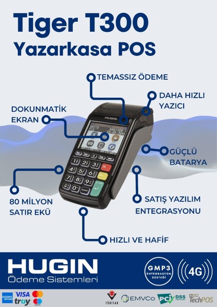 Tiger T300 Yazar Kasa Pos
