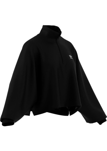 Kadın Siyah Sweatshirt ESS SWEATSHIRT IW5726 indirimleri