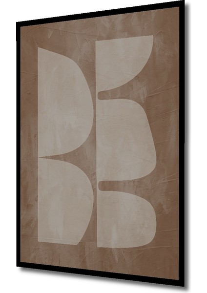 Dekoratif Ahşap Dikdörtgen Tablo Soyut Sanat Formları Çerçeve Görünümlü fiyatları