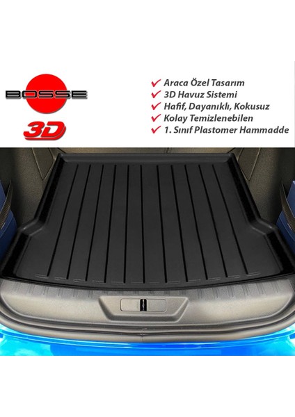 Skoda Fabia 4 Bagaj Havuzu 2021 Sonrası Bosse