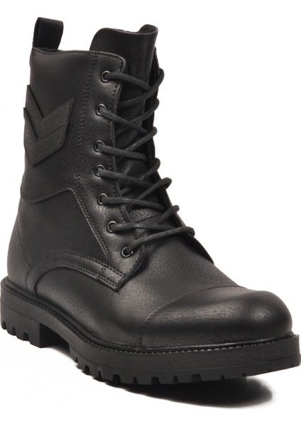 Siyah Içi Polarlı Bağcıklı Fermuarlı Erkek Postal Bot modelleri