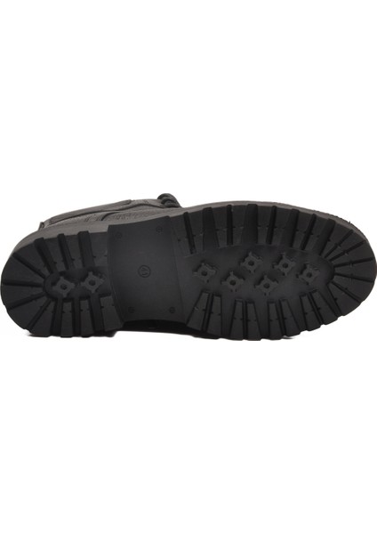 Siyah Içi Polarlı Bağcıklı Fermuarlı Erkek Postal Bot indirimleri