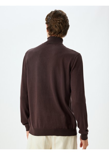 Triko Kazak Balıkçı Yaka Basic Viskon Karışımlı fırsatları