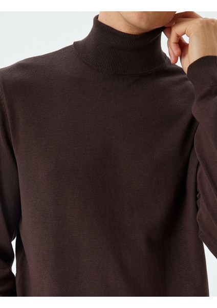 Triko Kazak Balıkçı Yaka Basic Viskon Karışımlı indirimleri