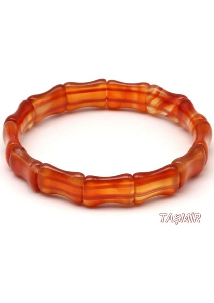 Akik Doğal Taş Roleks Bileklik 10 x 16 mm