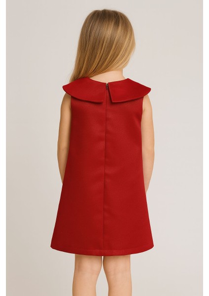 Inci Işlemeli Kız Çocuk Elbisesi – Zarif Yaka Tasarımı ile Özel Günler Için fırsatları