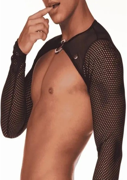 Erkek Fantezi Metalli Bolere Iç Giyim