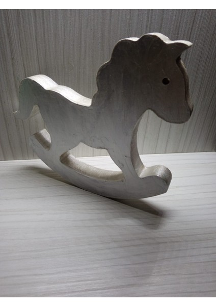 Doğum Günü Hediyesi Ev Hediyesi Ofis Dekor Hediyesi Ahşap Oyuncak Sallanan At fiyatları