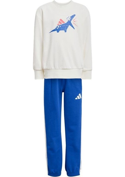Sportswear JV5848 Seasonal Essentials Adiraptor Fleece Jogger Eşofman Takımı Küçük Çocuk