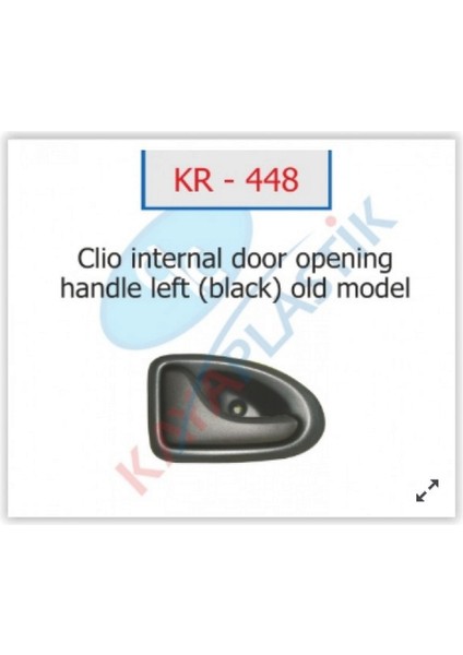 Mtxdpn Kapi Iç Açma Sol Megane-Master-Logan Siyah Eski Model