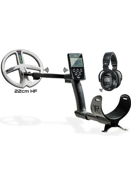 Xp Deus Dedektör (Ana Ünite, Ws5 Kablosuz Kulaklık ve 22CM Hf Başlık Ile) Siyah