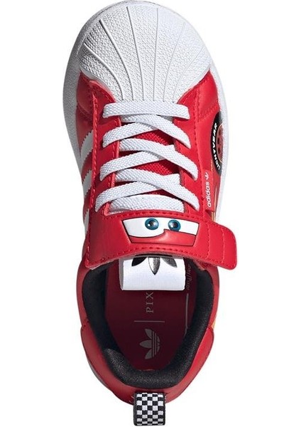 Çocuk Kırmızı Sneaker ADIFOM SUPERSTAR 360 C JR3752