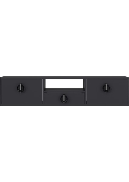 1320DROPCT-32 Duvara Montaj Tv Sehpası Antrasit-Gümüş fırsatları