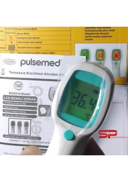 Pulsemed Temassız Ateş Ölçer modelleri