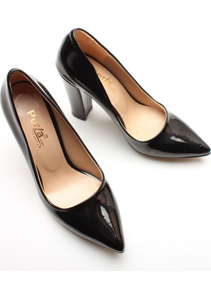 Idil K Siyah Rugan Kadın Topuklu fiyatları