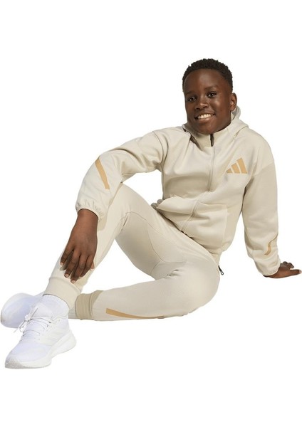 Unisex Çocuk Bej Ceket J Z.N.E.FZ JW4005