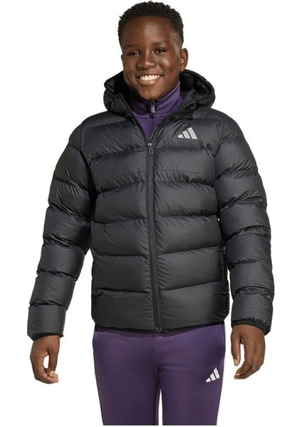 Çocuk Siyah Mont J SD JKT JL7430