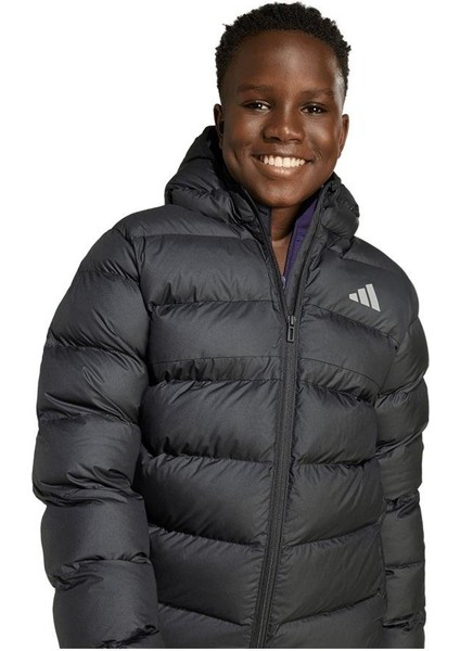 Çocuk Siyah Mont J SD JKT JL7430