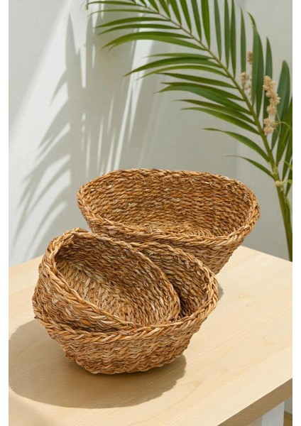 3’lü Naturel Organizer Sepet - PNL-PH07 S/3 fiyatları