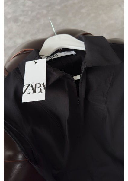 Sıfır Kol Marka Mini Elbise- Siyah