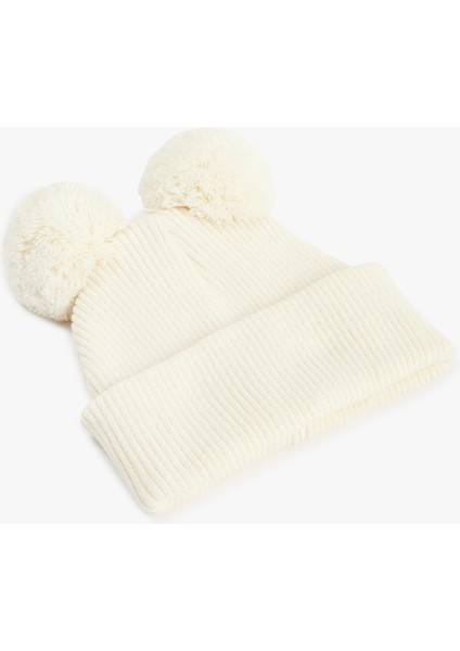 Ponpon Detayl Triko Bere fiyatları