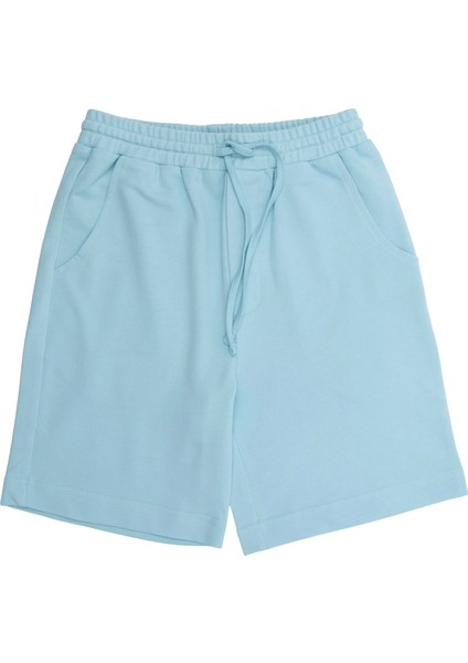 Organik Kumaş Mavi Yazlık Erkek Çocuk Şort fiyatları