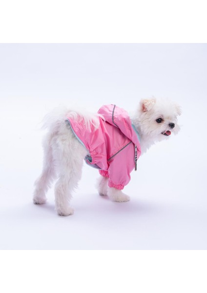 Pembe Pluvia V25 Köpek Mont Köpek Yağmurluk Köpek Kıyafeti Köpek Elbisesi modelleri