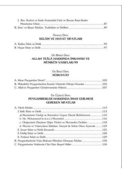 Islam Inanç Esasları fırsatları