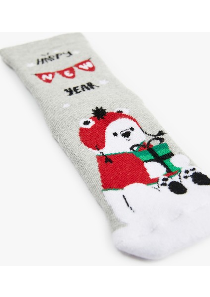 Yılbaşı Temalı Soket Çorap modelleri