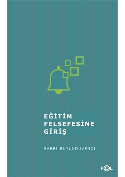 Eğitim Felsefesine Giriş