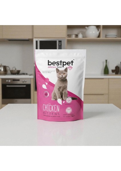 Tavuklu Yavru Kedi Maması 1kg