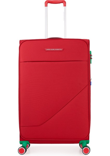 Benetton Ekstra Hafif Lüx Kumaş 8 Tekerlekli 3'lü Valiz Seti fiyatları