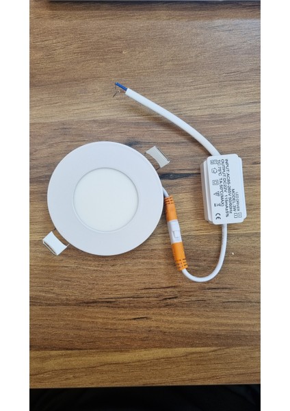 3W LED Panel Sıva Altı Gün Işığı Renk 3500K