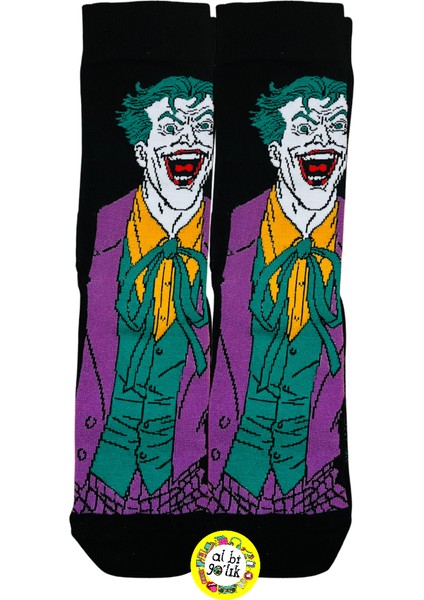 Al Bi 90Lık Pamuklu Joker Karakter Desenli Soket Çorap fiyatları
