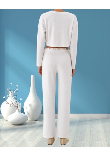 xint Kadın Regular Fit Esnek Dokulu Beli Bağcık Detaylı Sweat Pantolon indirimleri