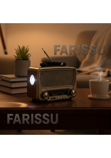 BK-330 Retro Güneş Enerjili (Solar) Radyo, Taşınabilir Mp3 Oynatıcı, Fm/am/sw Radyo ve Fener fiyatları