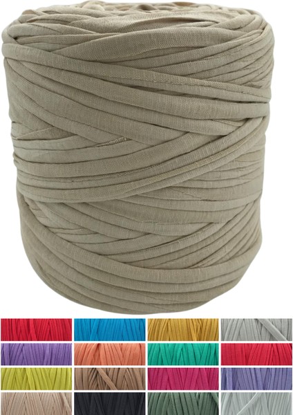 Krem Bej Alacalı 216 Penye Ip Büyük Boy 650 gr 130 mt