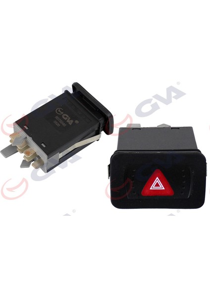 Mtxdpn Dörtlü Ikaz Düğmesi Anahtari Bora-Golf Iv