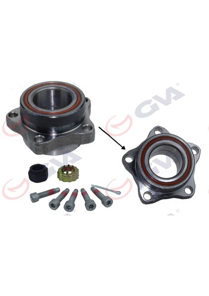 Mtxdpn Ön Teker Poryasi Rulmanli Transit V347 2.2 Tdci 06-14 Abs Siz 5 Bijon