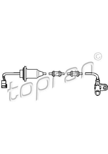 Mtxdpn Abs Sensoru Arka Sag Mercedes S-Class W220 C215