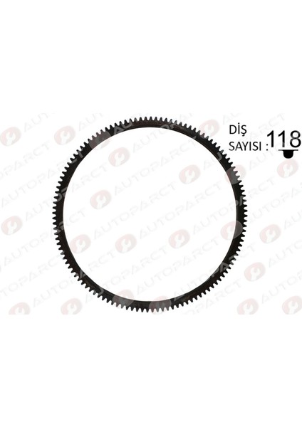 Mtxdpn Volant Dişlisi Palio 1.3 Mtj 118 Diş