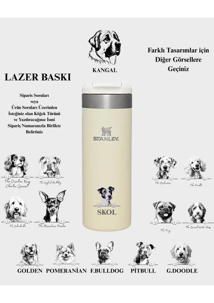 Kişiselleştirilebilir The Aerolight Transit Mug 0.47 Lt / 16 Oz Krem