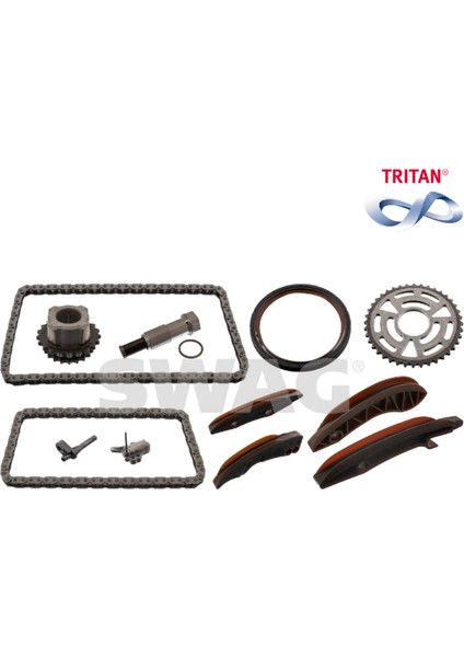 Mtxdpn Eksantrik Zincir Seti Alt Ust Komple Kece Bmw N47 Mini R56 61