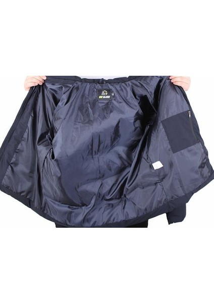 Erkek Büyük Beden Kapüşonlu Mont Lusso 2505 Lacıvert