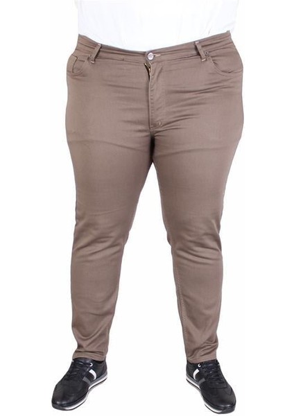 Büyük Beden Klasik 5 Cep Pantolon Venedik 11916 S.kahve fiyatları